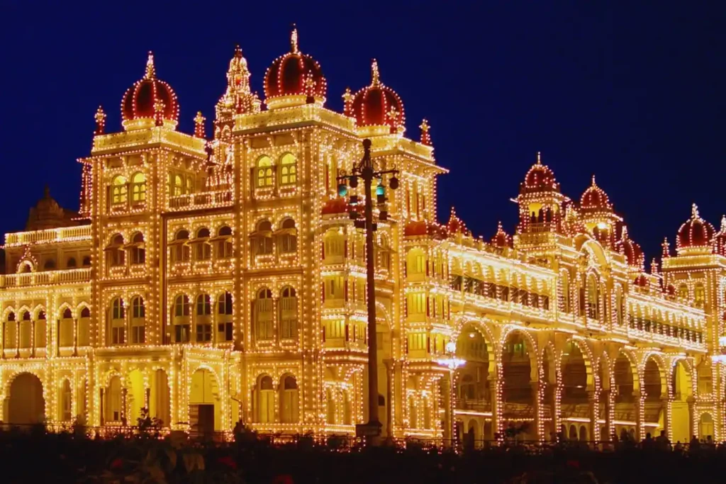 Mysore Palace on Mysore - Coorg tour from Bangalore