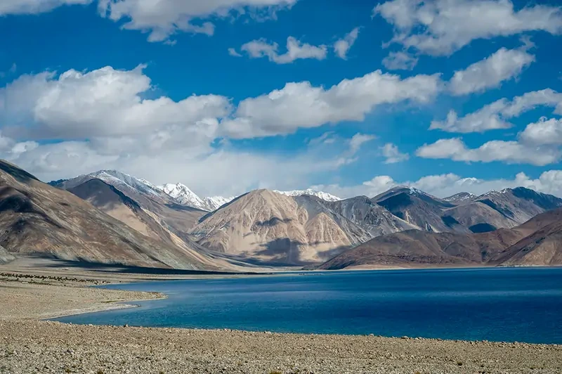 Pangong Lake Ladakh on Leh Ladakh Tour Package from Bangalore