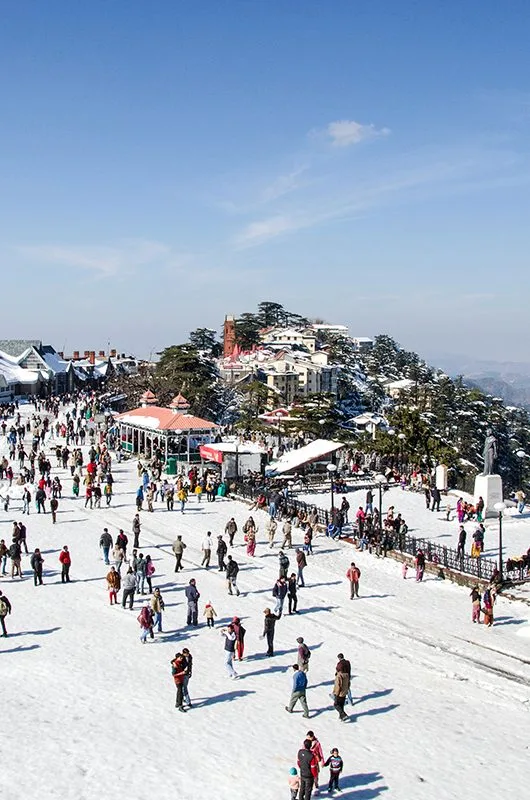 Solang Valley visit on Shimla Manali tour from Bangalore